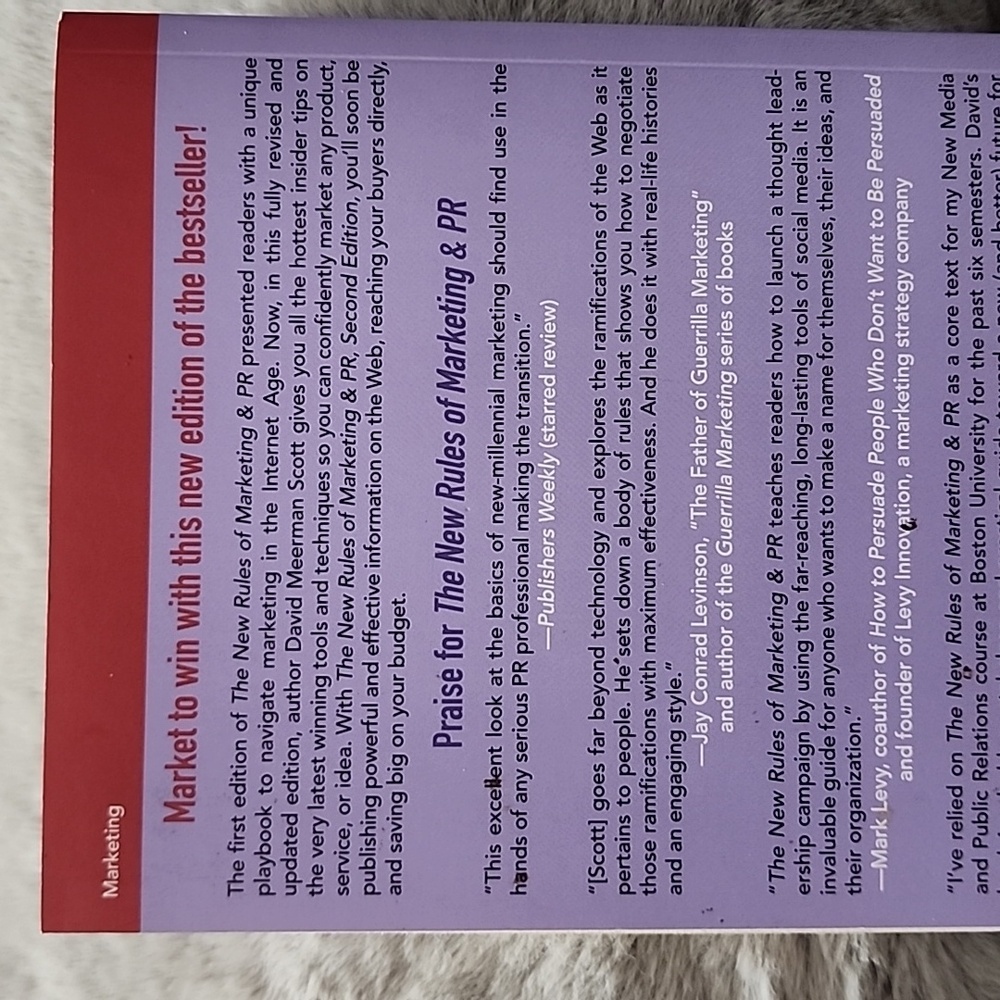 The New Rules of‎ Marketing and PR by David Meerman Scott - Picture 5 of 9